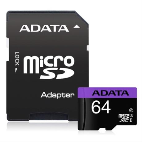 ADATA MicroSDHC 64GB UHS-I CLASS10...