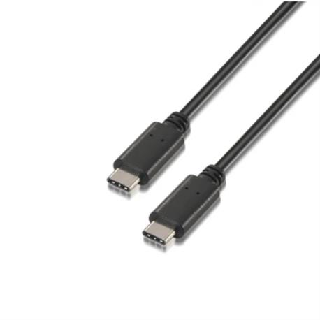 Aisens Cable USB 2.0 3A tipo C/M-C/M...