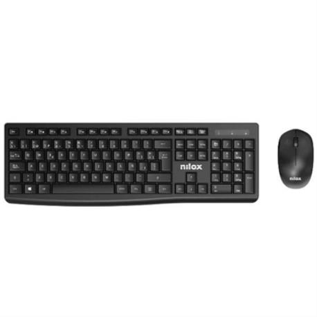 Nilox NXKMWE012 Kit teclado + ratón...